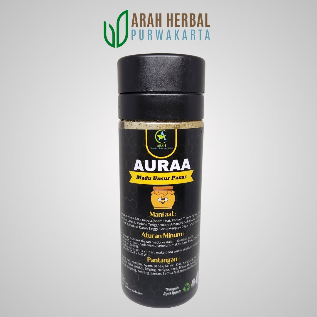 Madu AURAA / Madu ARAH - Madu Unsur Panas